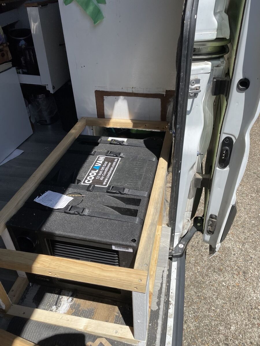 New air conditioning unit installed